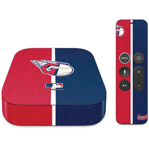 MLB Cleveland Guardians Split Apple TV Skin
