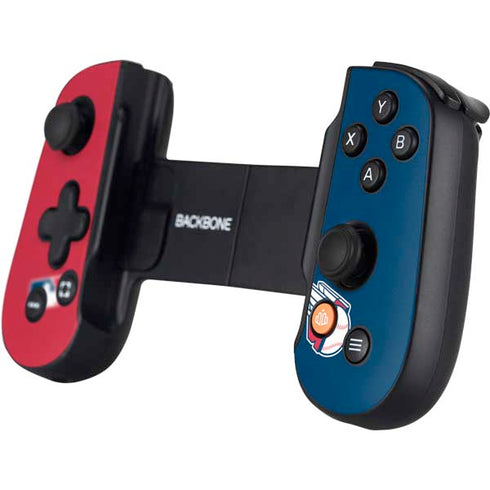 MLB Cleveland Guardians Split Backbone One for iPhone Game Controller Skin