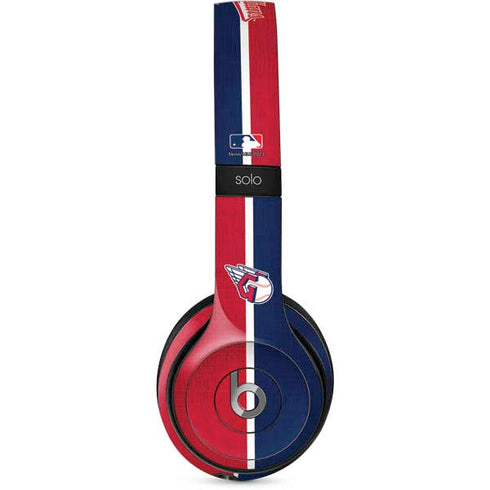MLB Cleveland Guardians Split Beats Solo 2 Wired Skin