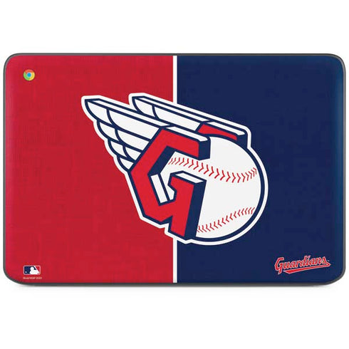 MLB Cleveland Guardians Split HP Chromebook Skin