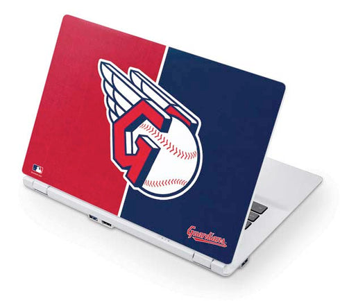 MLB Cleveland Guardians Split Acer Chromebook Skin