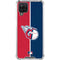 MLB Cleveland Guardians Split Galaxy A12 Clear Case
