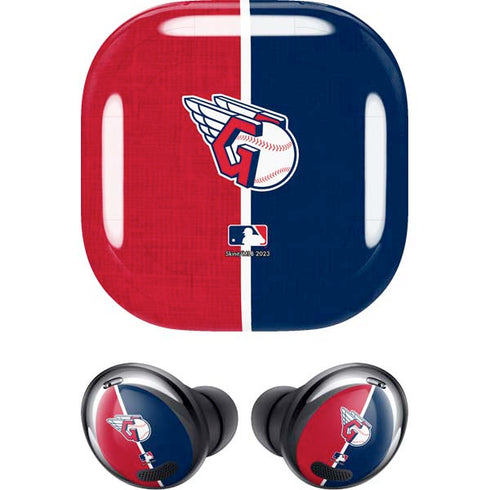 MLB Cleveland Guardians Split Galaxy Buds Pro Skin
