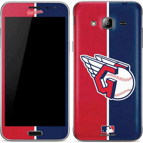 MLB Cleveland Guardians Split Galaxy J3 Skin