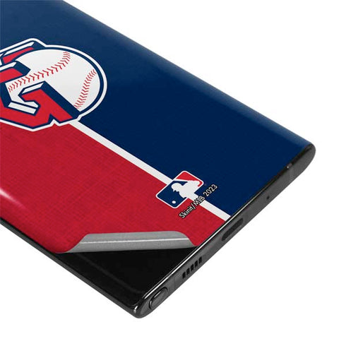MLB Cleveland Guardians Split Galaxy Note 10 Plus Skin
