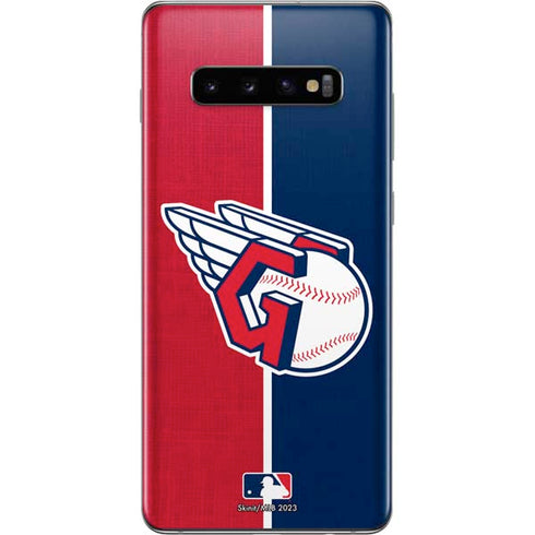 MLB Cleveland Guardians Split Galaxy S10 Plus Skin