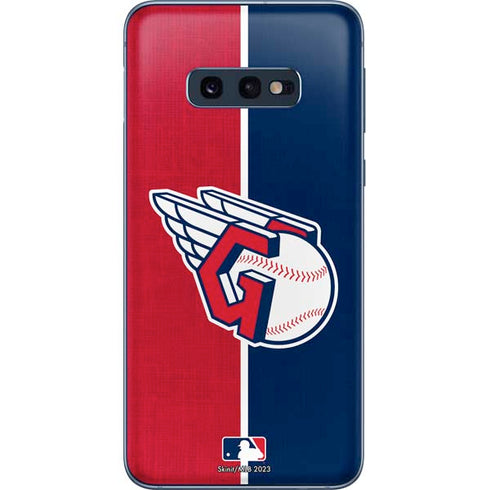 MLB Cleveland Guardians Split Galaxy S10e Skin