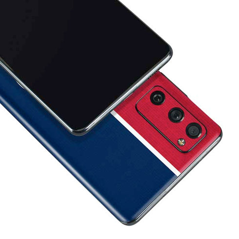 MLB Cleveland Guardians Split Galaxy S20 Fan Edition Skin