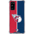 MLB Cleveland Guardians Split Galaxy S20 FE Clear Case