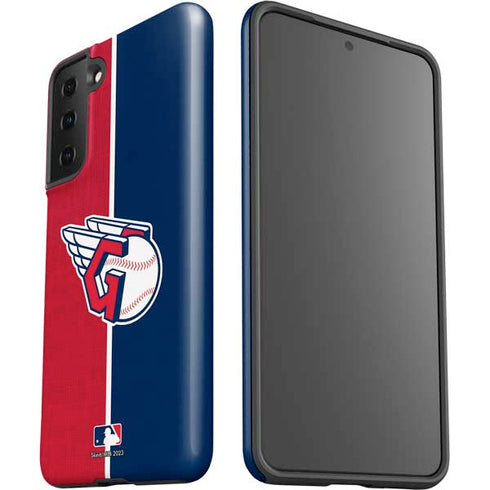 MLB Cleveland Guardians Split Galaxy S21 FE Pro Case