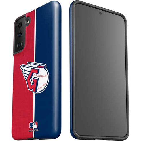 MLB Cleveland Guardians Split Galaxy S21 Plus 5G Pro Case