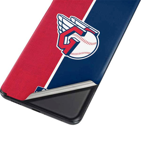 MLB Cleveland Guardians Split Galaxy S21 Plus 5G Skin