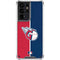 MLB Cleveland Guardians Split Galaxy S21 Ultra 5G Clear Case
