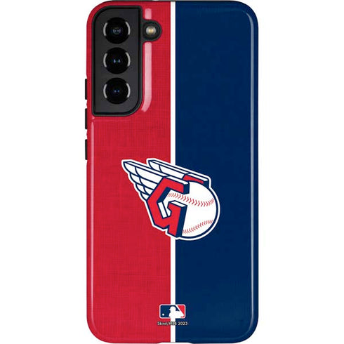 MLB Cleveland Guardians Split Galaxy S22 Plus Pro Case