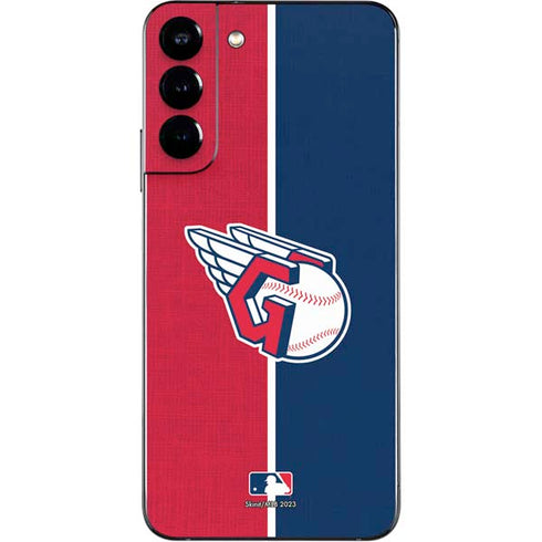 MLB Cleveland Guardians Split Galaxy S22 Plus Skin
