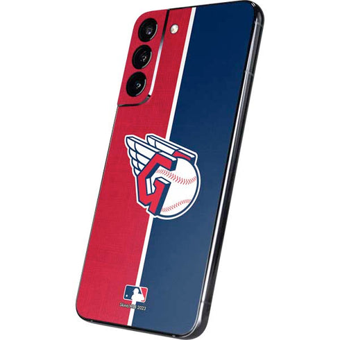 MLB Cleveland Guardians Split Galaxy S22 Plus Skin