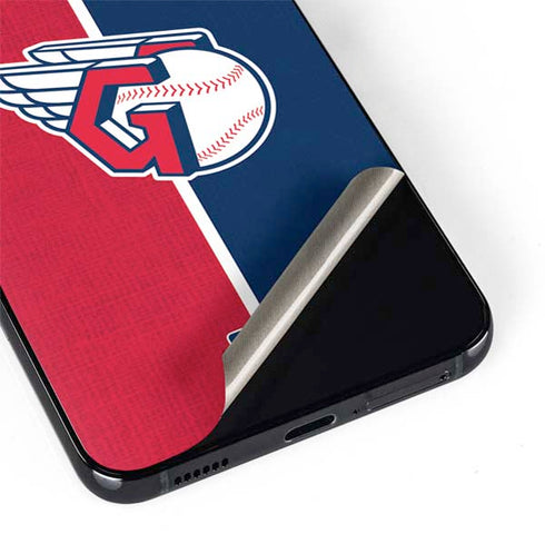MLB Cleveland Guardians Split Galaxy S22 Plus Skin