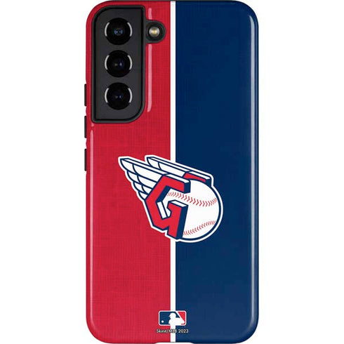 MLB Cleveland Guardians Split Galaxy S22 Pro Case
