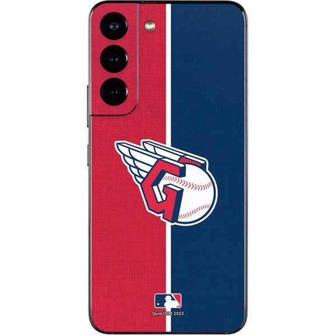 MLB Cleveland Guardians Split Galaxy S22 Skin