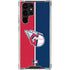 MLB Cleveland Guardians Split Galaxy S22 Ultra Clear Case