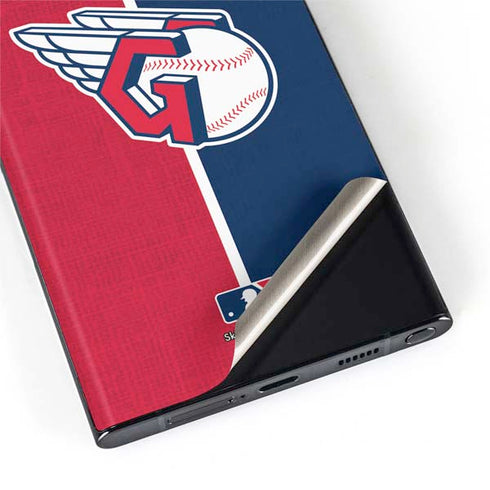 MLB Cleveland Guardians Split Galaxy S22 Ultra Skin