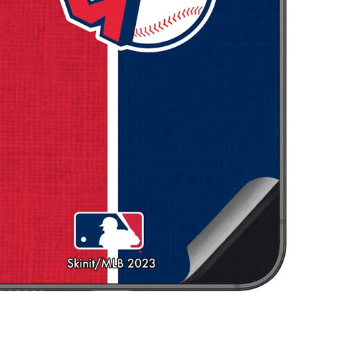 MLB Cleveland Guardians Split Galaxy S23 FE Skin