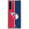 MLB Cleveland Guardians Split Galaxy S23 Plus Clear Case