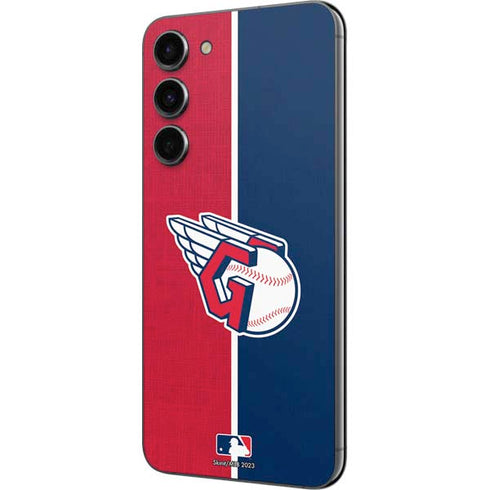 MLB Cleveland Guardians Split Galaxy S23 Plus Skin
