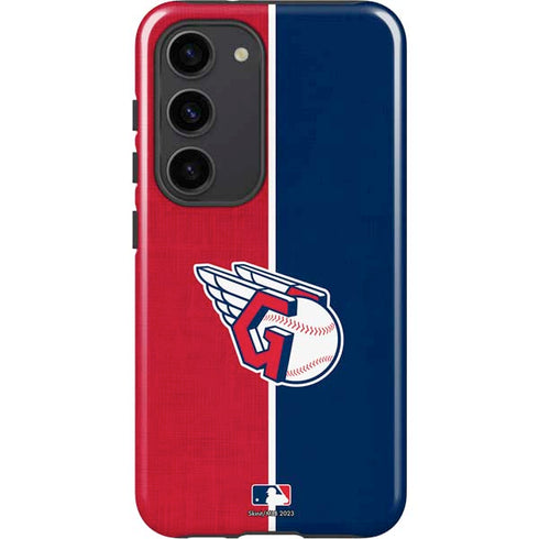 MLB Cleveland Guardians Split Galaxy S23 Pro Case