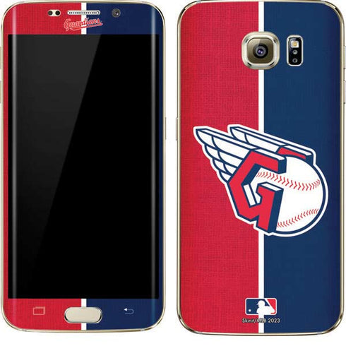 MLB Cleveland Guardians Split Galaxy S7 Edge Skin