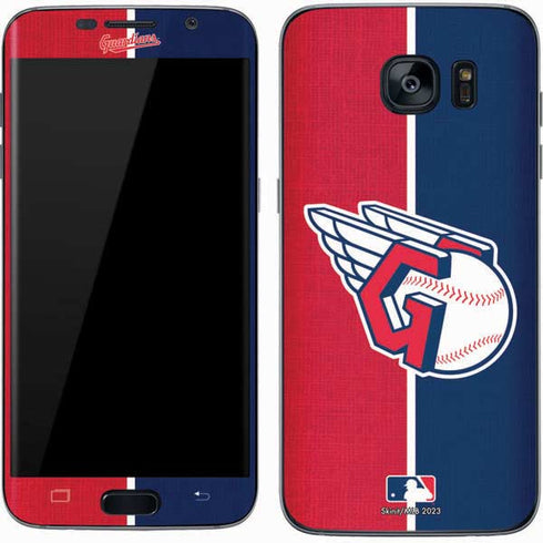 MLB Cleveland Guardians Split Galaxy S7 Skin