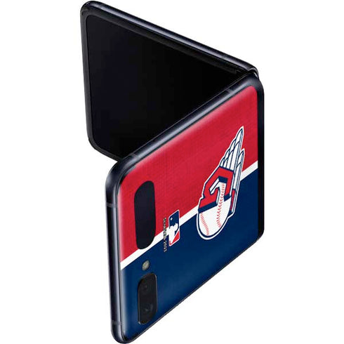 MLB Cleveland Guardians Split Galaxy Z Flip Skin