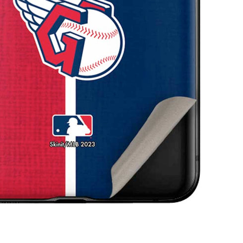 MLB Cleveland Guardians Split Galaxy Z Flip Skin