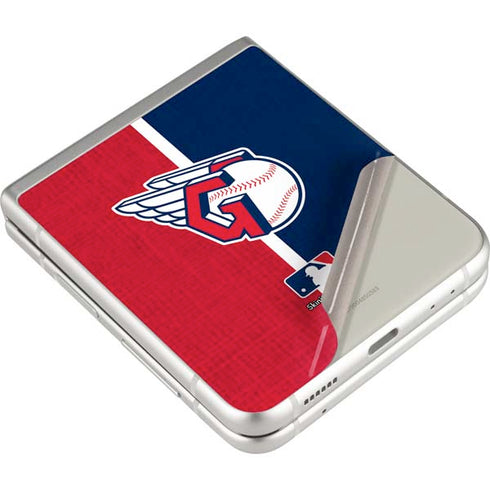 MLB Cleveland Guardians Split Galaxy Z Flip3 5G Skin