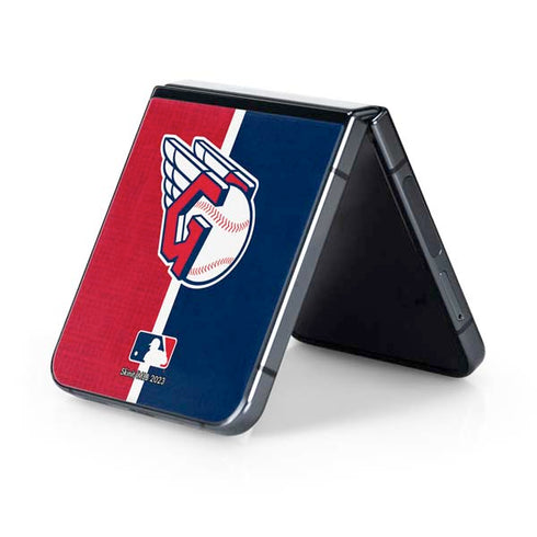 MLB Cleveland Guardians Split Galaxy Z Flip5 5G Skin
