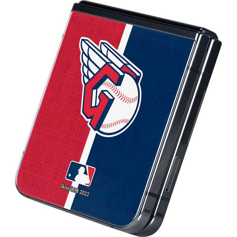 MLB Cleveland Guardians Split Galaxy Z Flip5 5G Skin