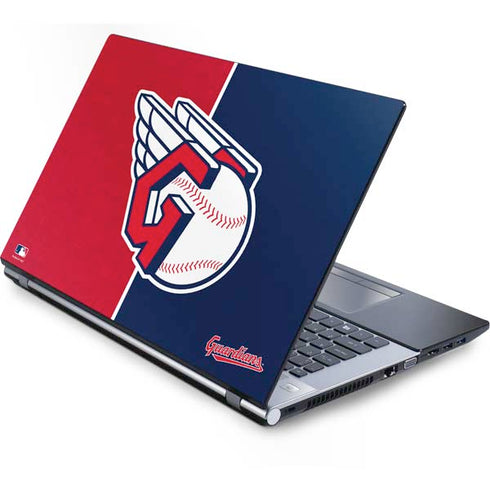 MLB Cleveland Guardians Split Generic Laptop Skin