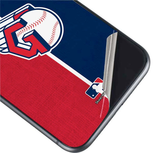 MLB Cleveland Guardians Split iPhone 11 Skin