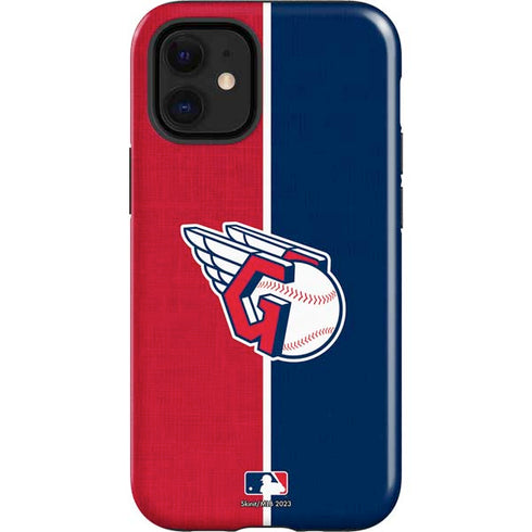 MLB Cleveland Guardians Split iPhone 12 Mini Impact Case