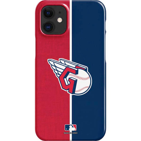 MLB Cleveland Guardians Split iPhone 12 Mini Lite Case