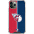 MLB Cleveland Guardians Split iPhone 12 Pro Clear Case