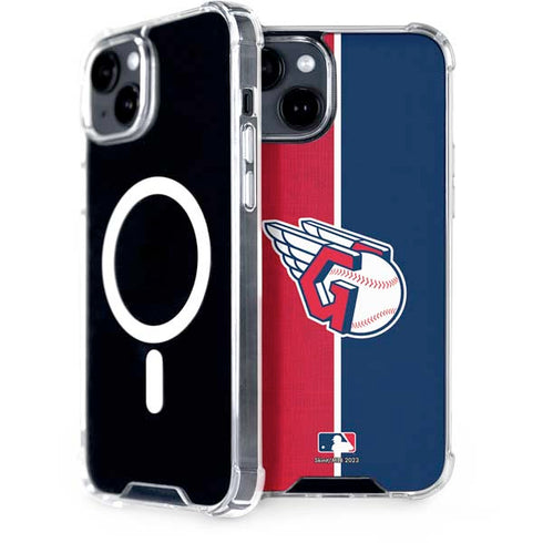 MLB Cleveland Guardians Split iPhone 13 MagSafe Case