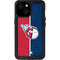 MLB Cleveland Guardians Split iPhone 13 Mini Waterproof Case