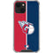 MLB Cleveland Guardians Split iPhone 14 Plus Clear Case