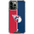 MLB Cleveland Guardians Split iPhone 14 Pro Max Clear Case