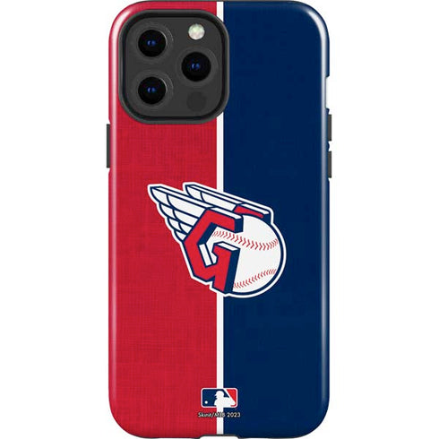 MLB Cleveland Guardians Split iPhone 15 Pro Max Impact Case