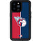 MLB Cleveland Guardians Split iPhone 14 Pro Max Waterproof Case