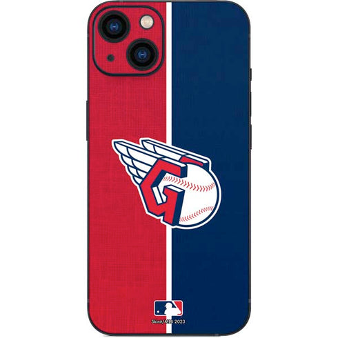 MLB Cleveland Guardians Split iPhone 14 Skin