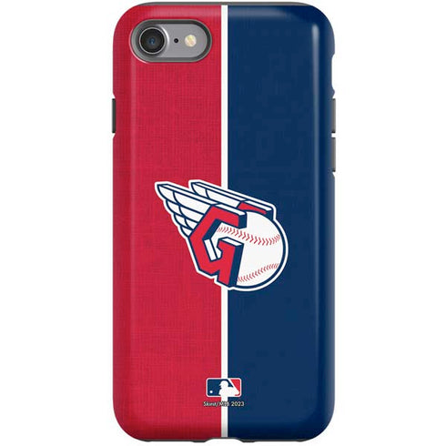 MLB Cleveland Guardians Split iPhone SE (2nd & 3rd Gen) Pro Case