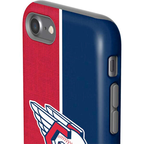 MLB Cleveland Guardians Split iPhone SE (2nd & 3rd Gen) Pro Case